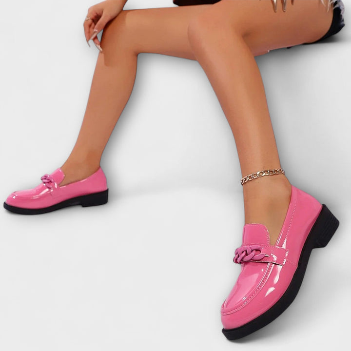 Lotte – Runde Teenvorm, Casual Loafers
