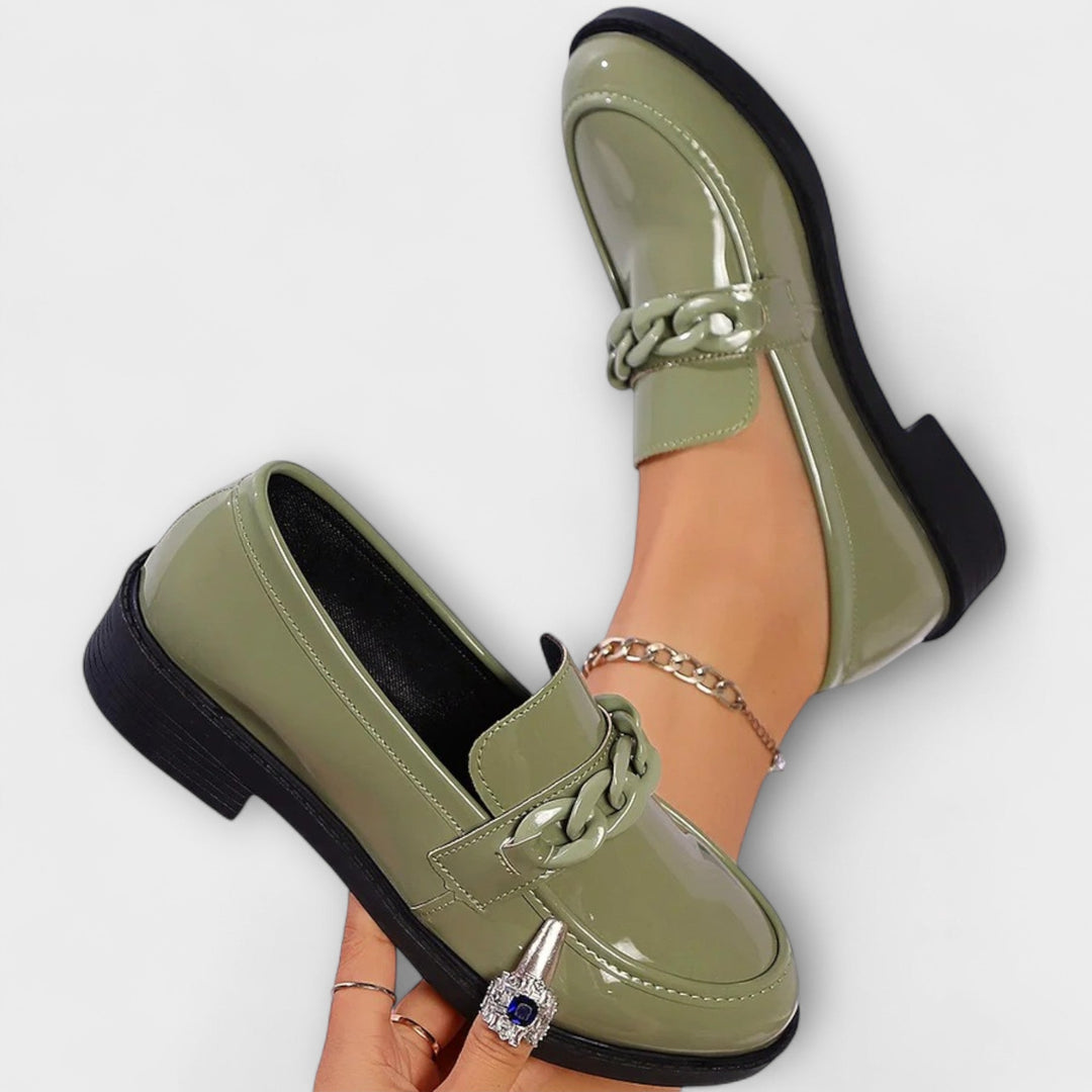 Lotte – Runde Teenvorm, Casual Loafers