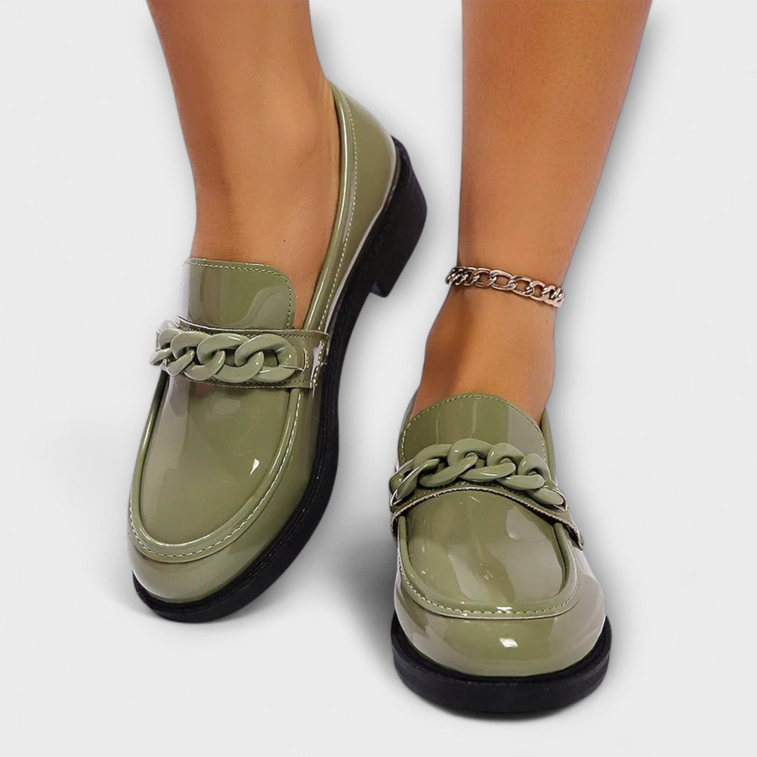Lotte – Runde Teenvorm, Casual Loafers