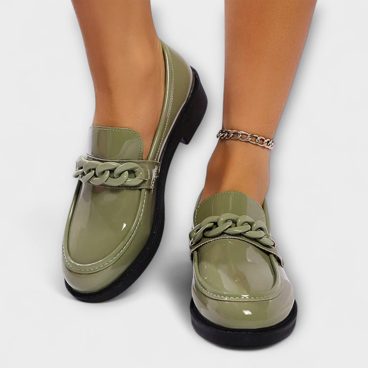 Lotte – Runde Teenvorm, Casual Loafers