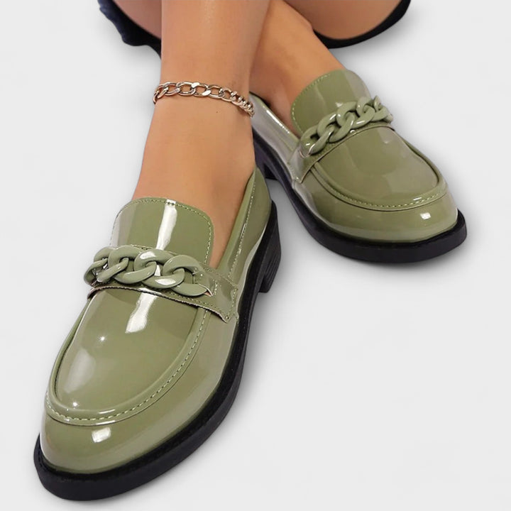 Lotte – Runde Teenvorm, Casual Loafers