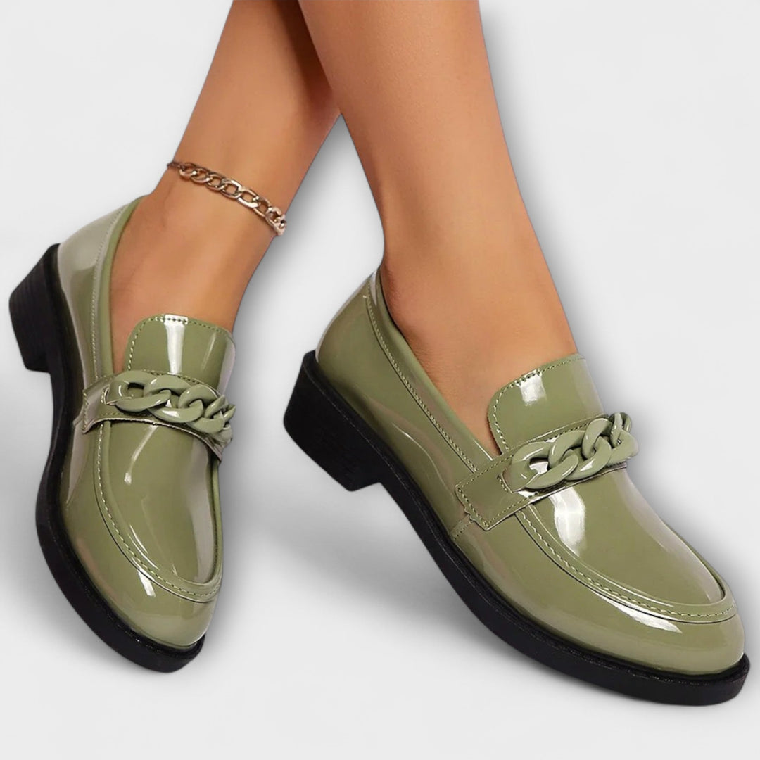 Lotte – Runde Teenvorm, Casual Loafers