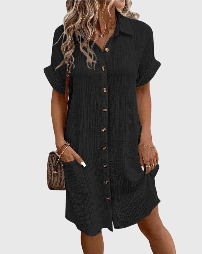Caroline™ | Komfortabel Kjole