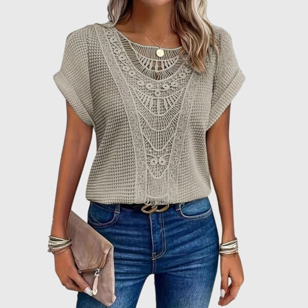 Pearl™ | Elegant Ibiza Stil Bluse