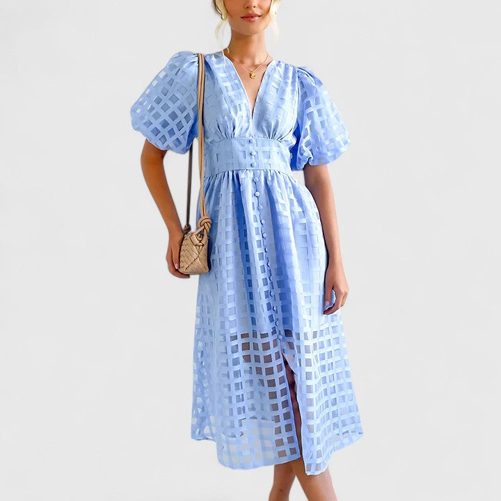 Elanqi | Elegant Midi Kjole
