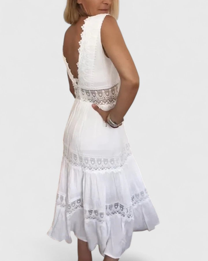 Alena | Elegant Midi Kjole