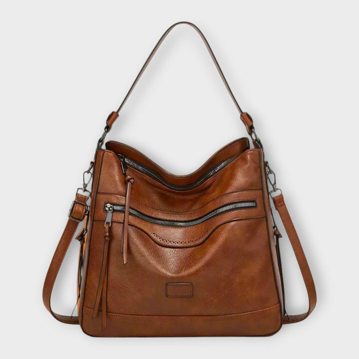Cecilie - Klassisk Retro Skuldertaske
