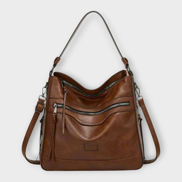 Cecilie - Klassisk Retro Skuldertaske