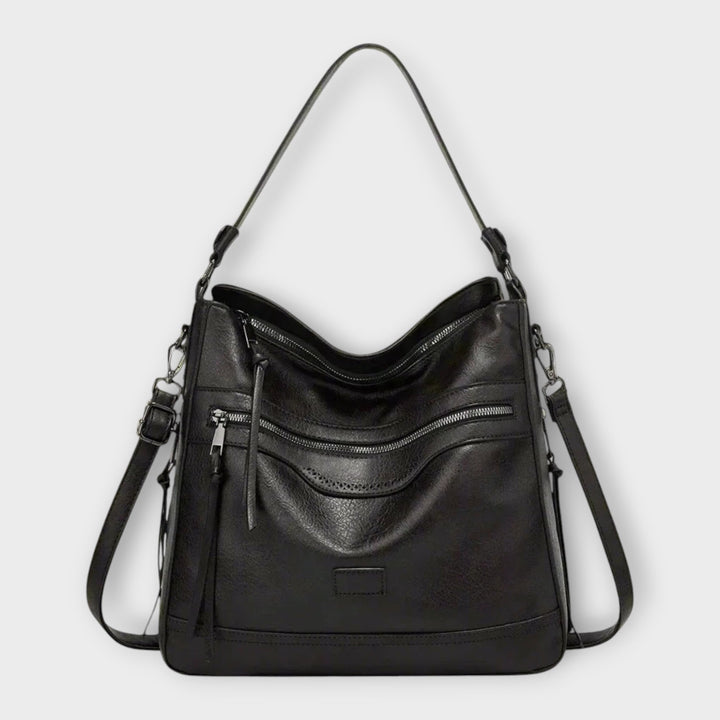 Cecilie - Klassisk Retro Skuldertaske