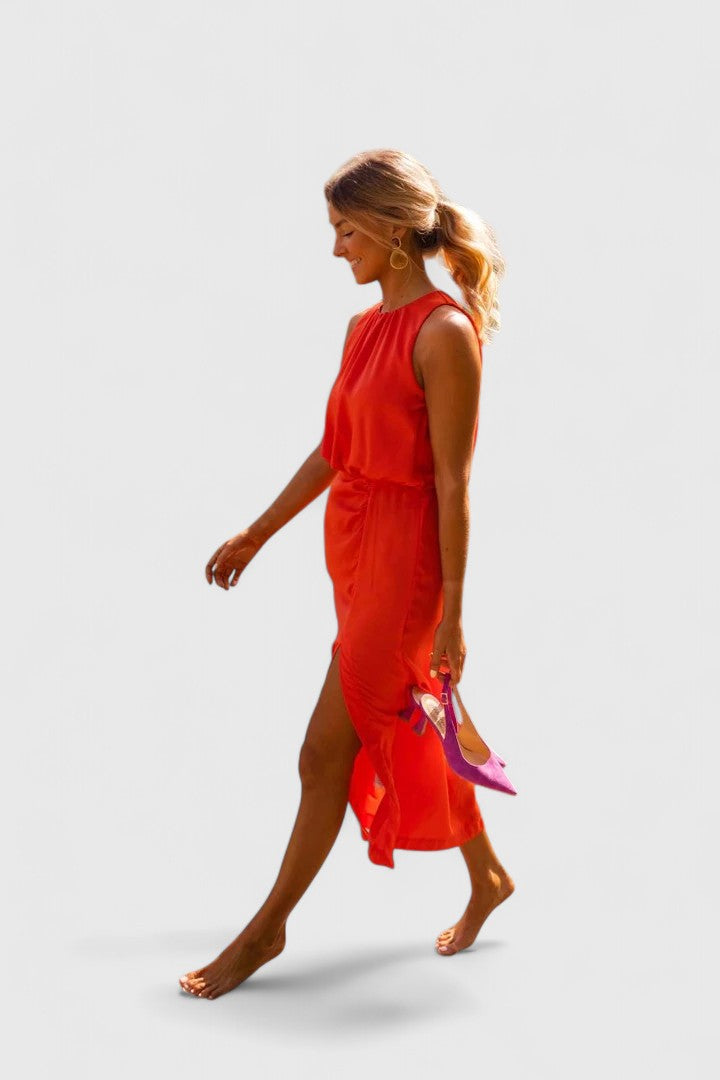 Theonae™ | Komfortabel Midi Kjole