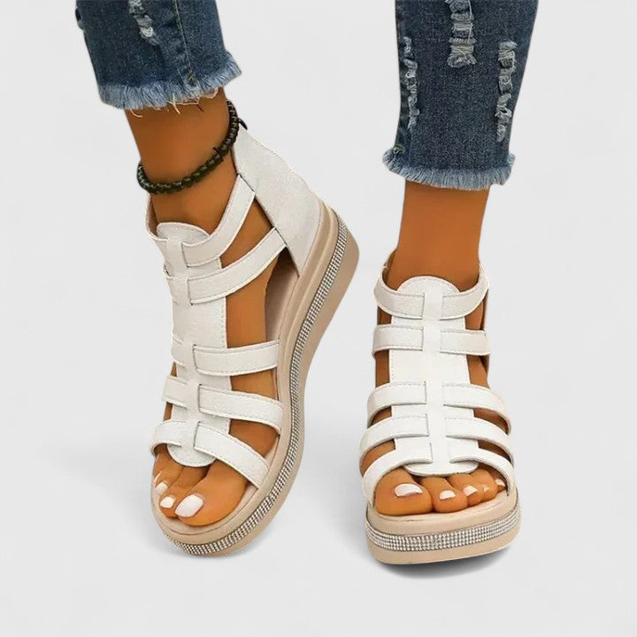 Kendall | Orthopædiske Strass Sandaler