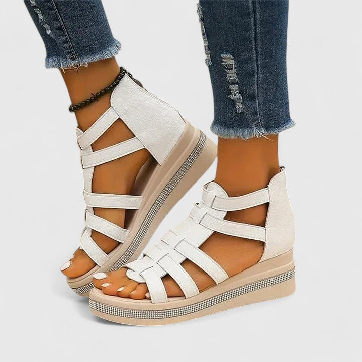 Kendall | Orthopædiske Strass Sandaler